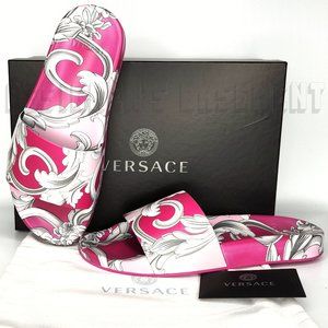 Versace Pink and White Women's Sandals